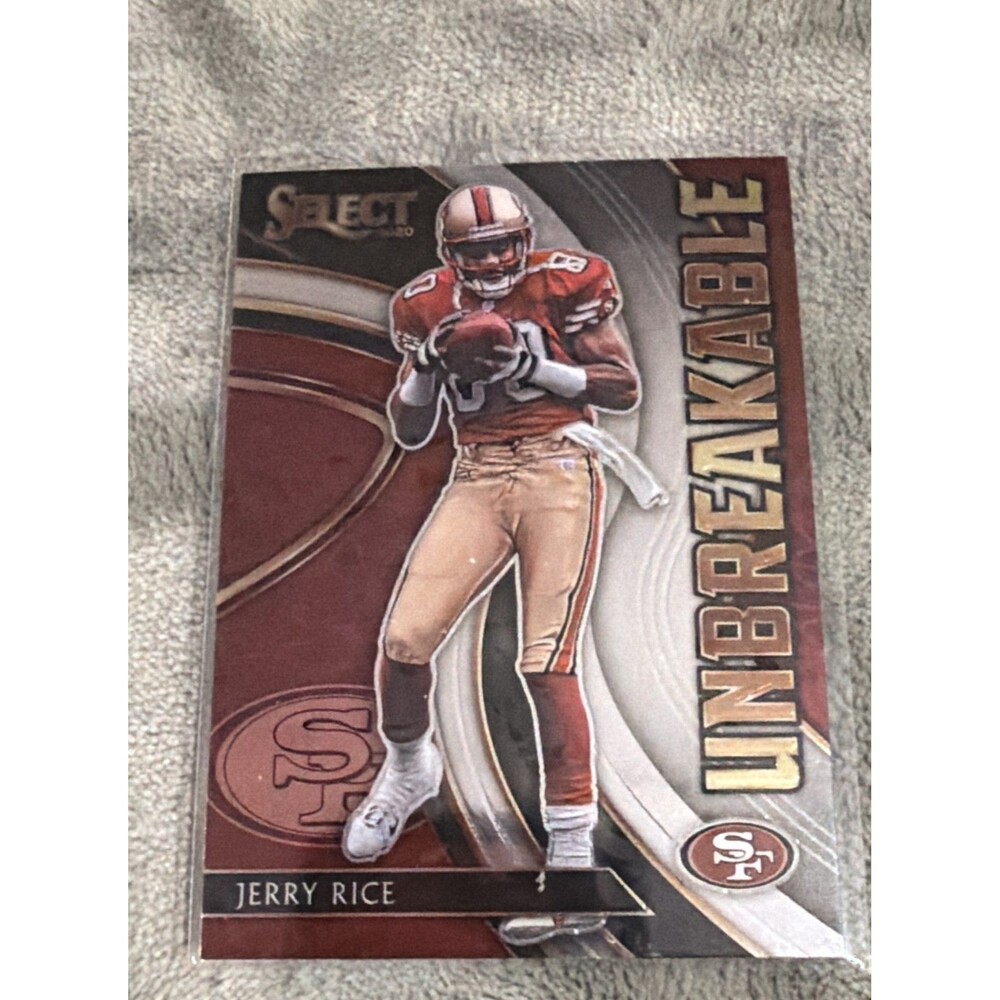 2020 Panini Select - Unbreakable Jerry Rice #U8